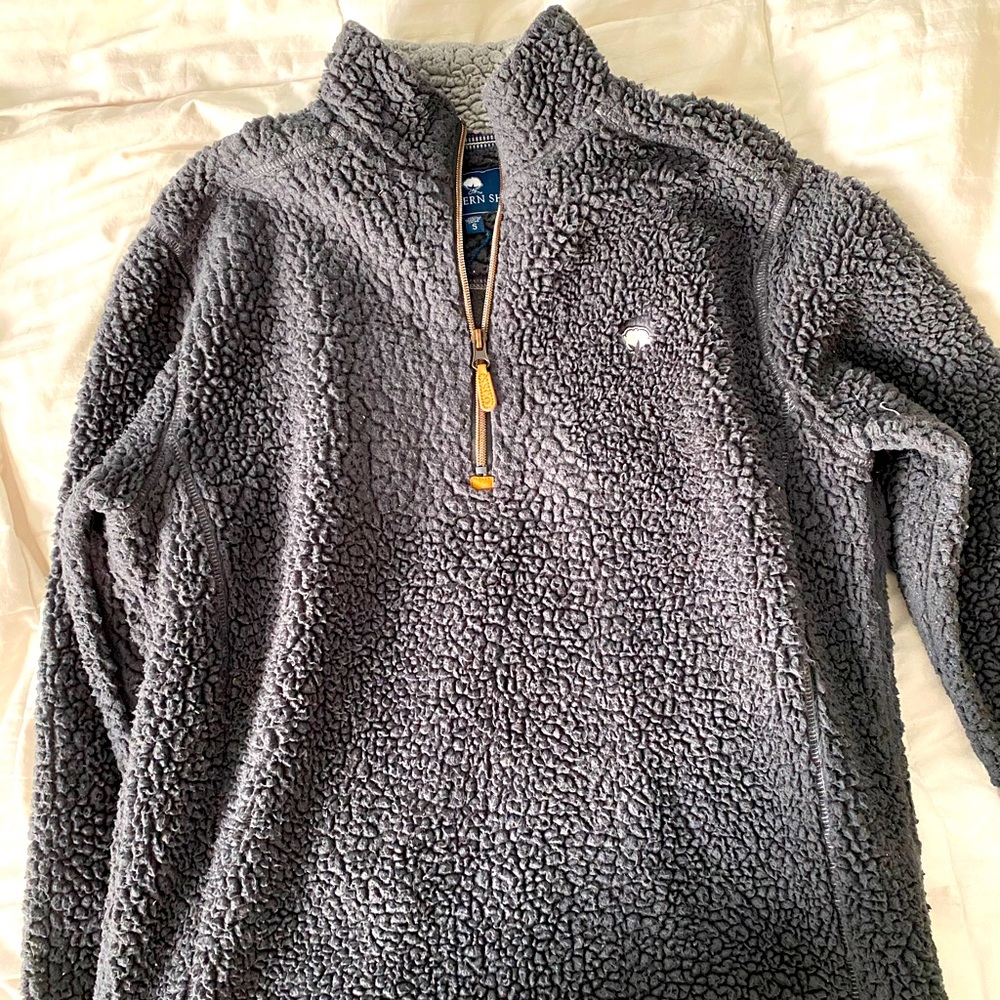 Southern Shirt fuzzy quarter zip